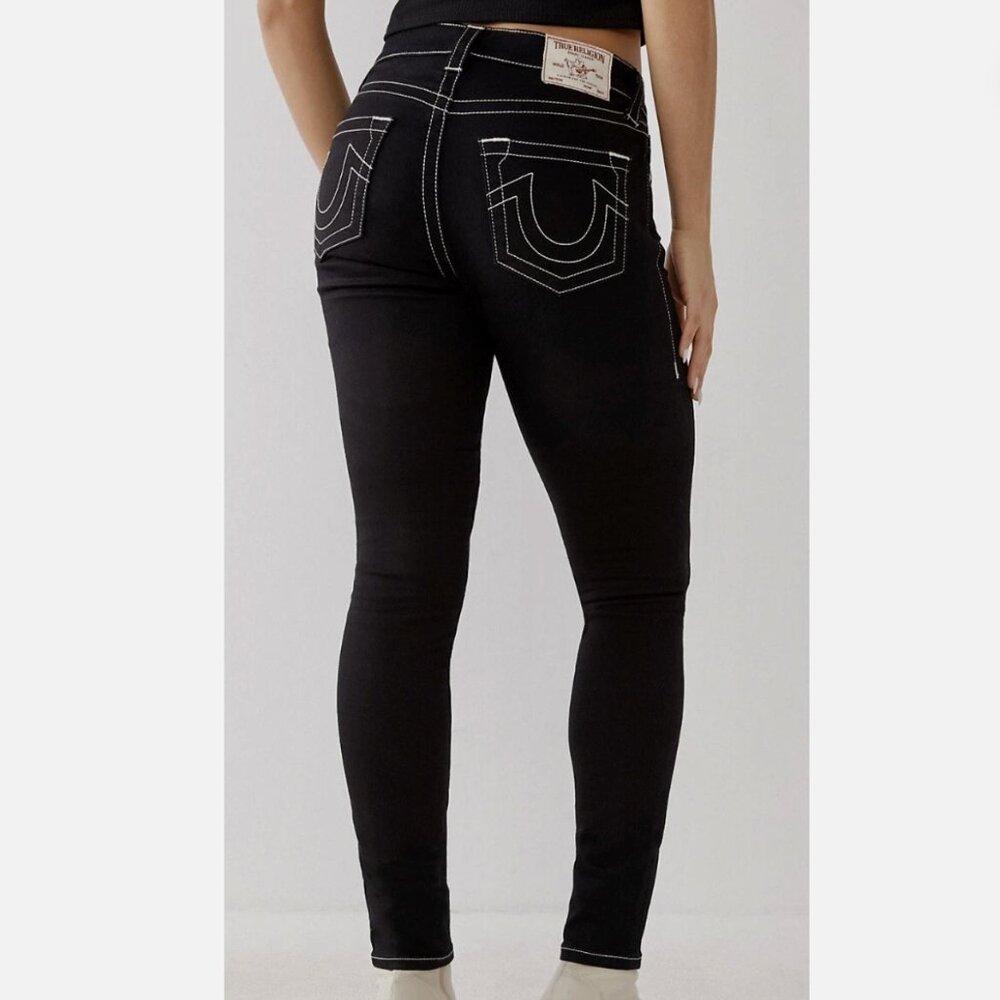True Religion Rinse Black Jeans